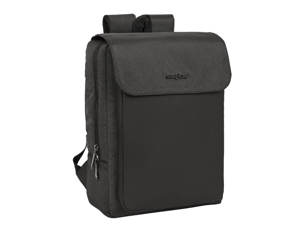 CARTERA ESCOLAR SAFTA BUSINESS (BLACK-BLUE-GREY) MOCHILA ORDENADOR 13,3