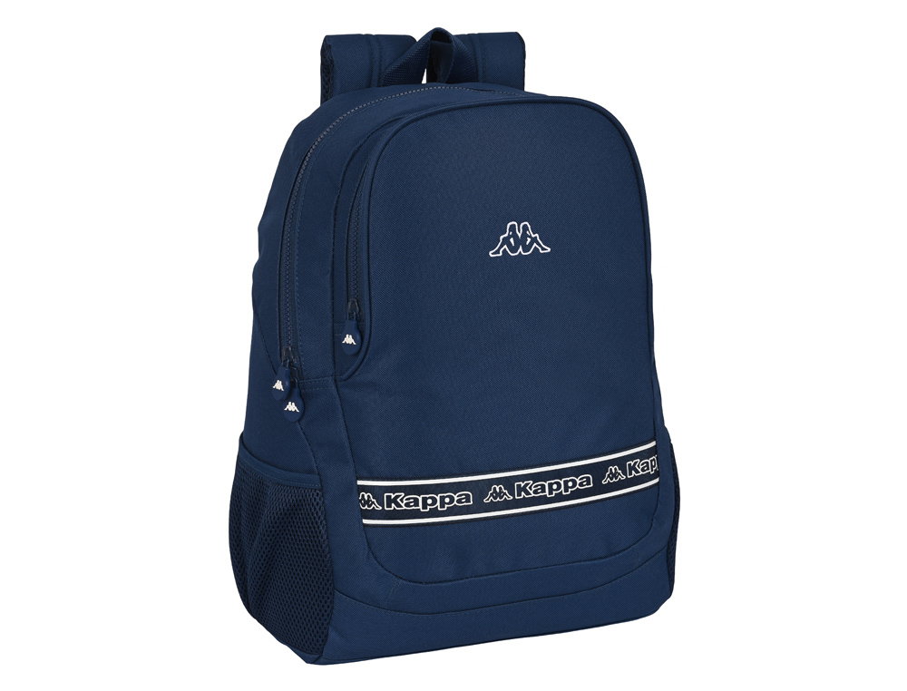 MOCHILA SAFTA ADAPTABLE A CARRO KAPPA NAVY 440X320X160 MM