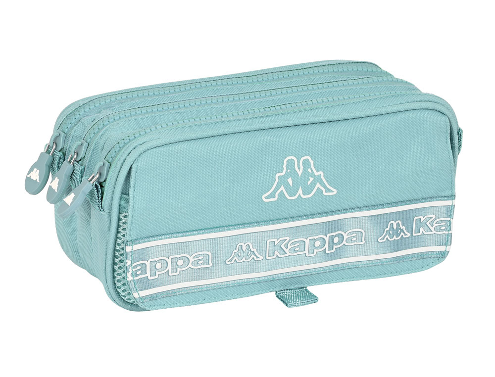 BOLSO ESCOLAR PORTATODO SAFTA TRIPLE BIG KAPPA BASICS 100X215X80 MM