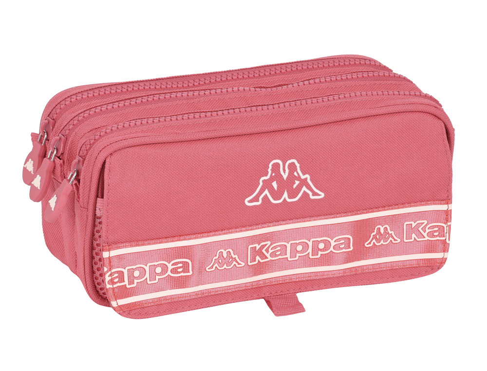 BOLSO ESCOLAR PORTATODO SAFTA TRIPLE BIG KAPPA BASICS 100X215X80 MM