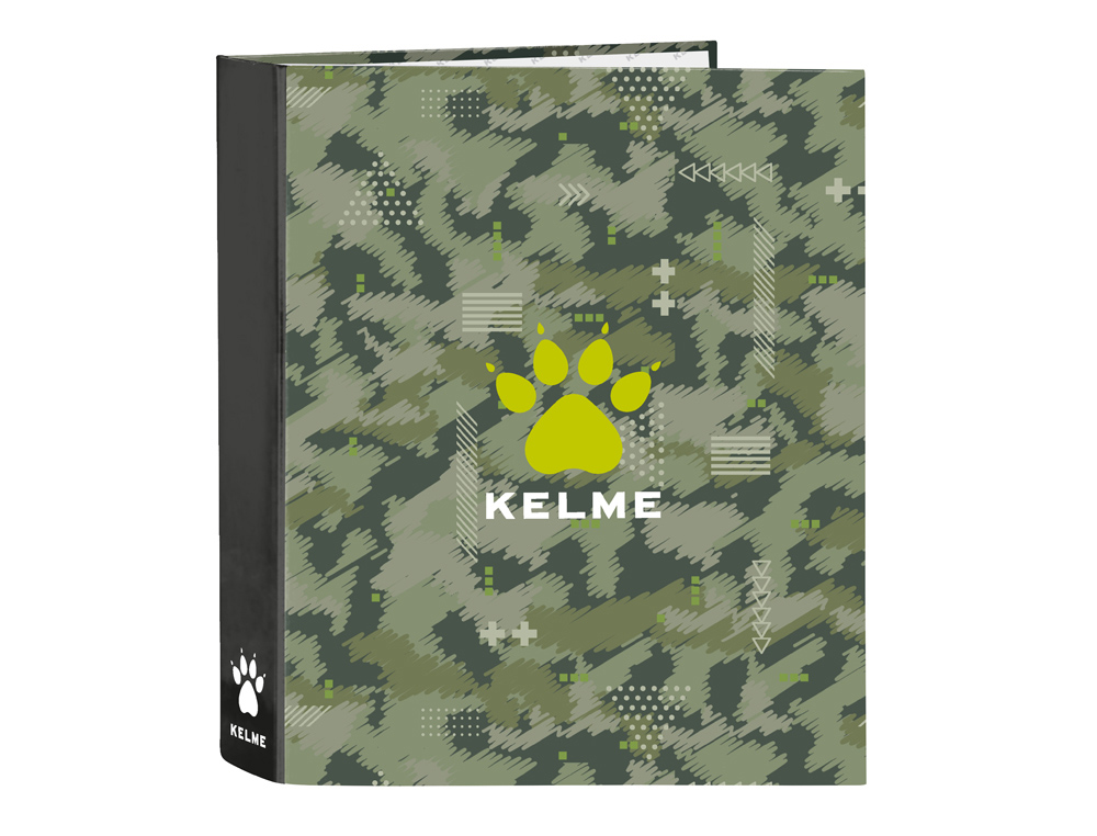 CARPETA SAFTA CARTON FOLIO 4 ANILLAS LOMO ANCHO KELME TRAVEL 60X270X300 MM