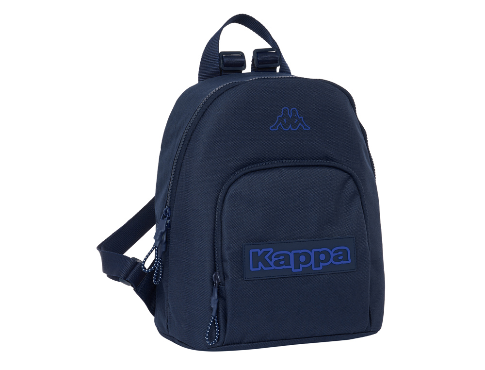 MINI MOCHILA SAFTA KAPPA BLUE NIGHT 130X250X300 MM