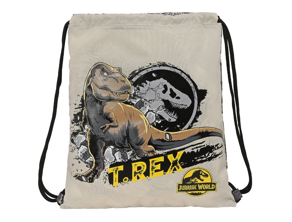 SACO PLANO SAFTA JURASSIC WORLD WARNING 10X350X400 MM