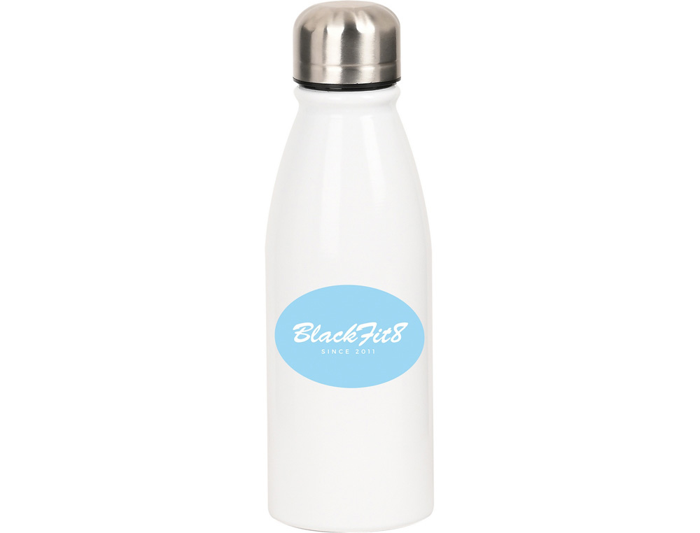 BOTELLA PORTALIQUIDOS SAFTA METALICA 500ML BLACKFIT8 COOL 240X60 MM