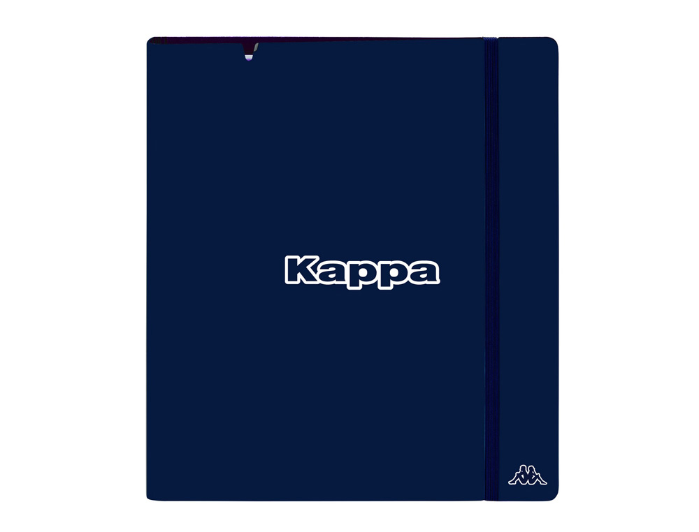 CARPETA CON RECAMBIO SAFTA DIN A4 CUADRO 5 MM POLIPROPILENO FOAM 4 ANILLAS 35MM KAPPA RAIN