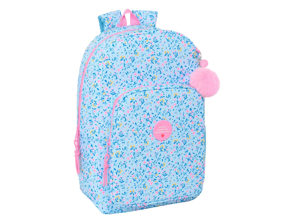 MOCHILA SAFTA ADAPTABLE A CARRO VICKY MARTIN BERROCAL PARAISO 460X330X140 MM
