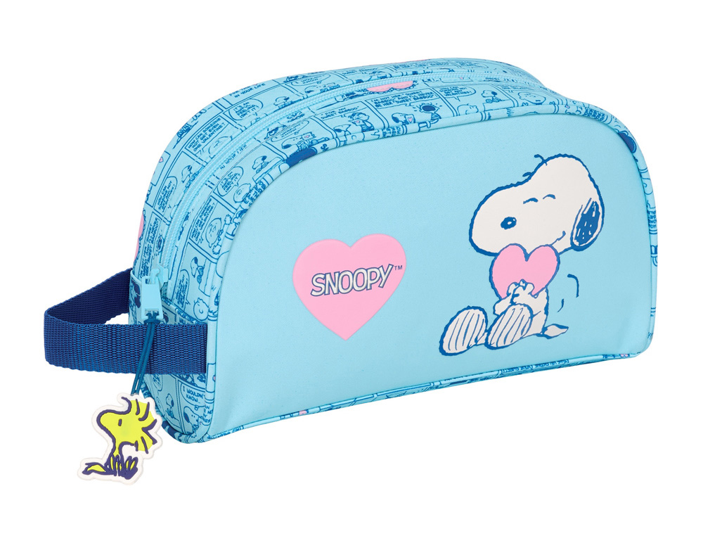NECESER SAFTA ADAPTABLE A CARRO SNOOPY LOVE 160X260X90 MM