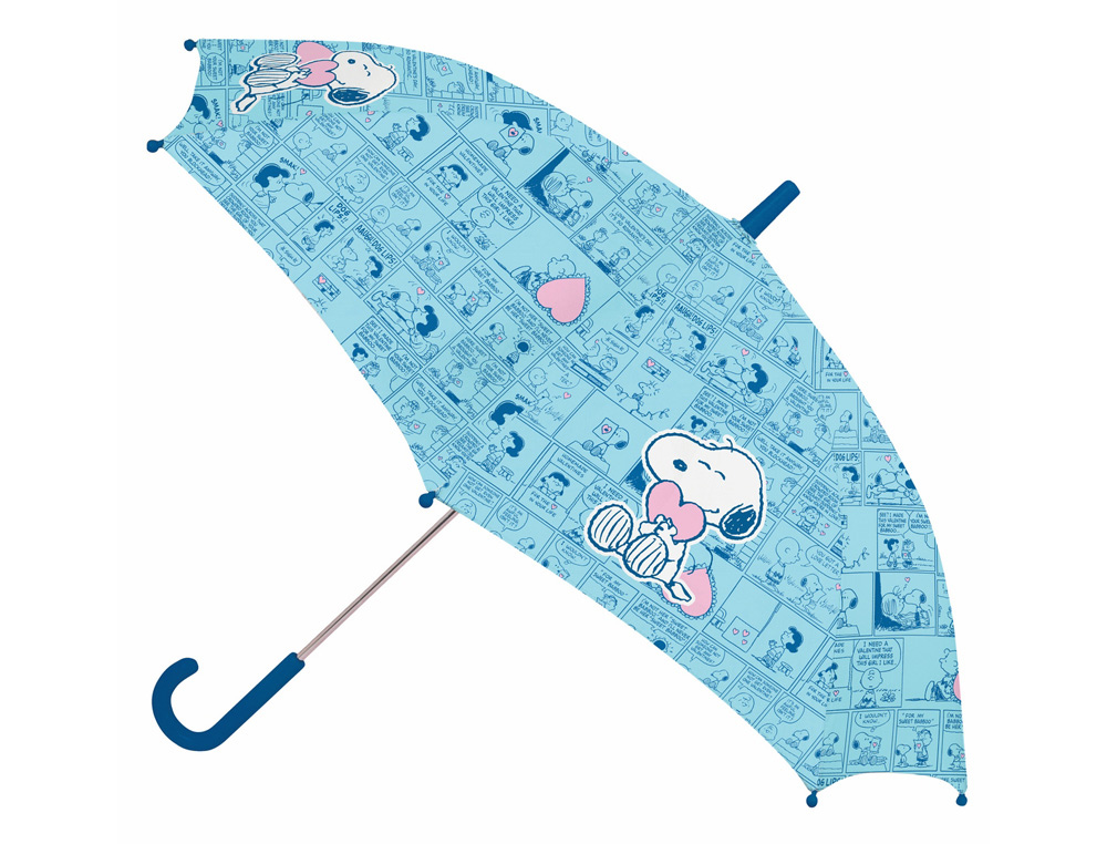 PARAGUAS SAFTA MANUAL 48 CM SNOOPY LOVE