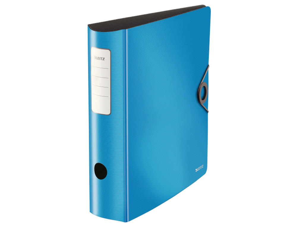ARCHIVADOR DE PALANCA LEITZ ACTIVE SOLID POLYFOAM 180 DIN A4 LOMO 82 MM COLOR AZUL