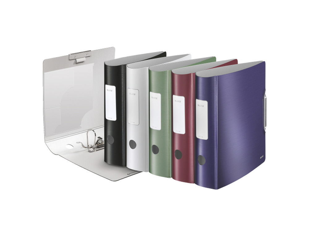 ARCHIVADOR DE PALANCA LEITZ ACTIVE SOLID POLYFOAM 180 DIN A4 LOMO 82 MM COLORES SURTIDOS