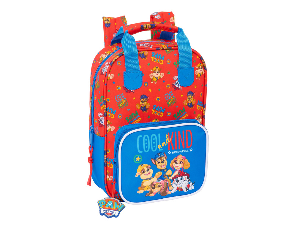 MOCHILA SAFTA INFANTIL CON ASAS ADAPTABLE A CARRO PAW PATROL COOL 280X200X80 MM