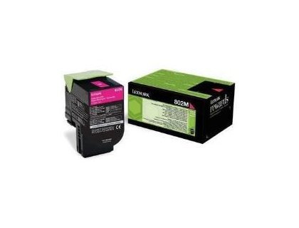 CONSUMIBLE IMPRESORA LASER LEXMARK 802M TONER MAGENTA RETORN