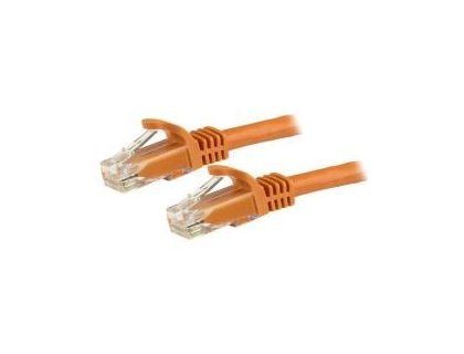 CABLES FIBRA / ETHERNET / TELEF. STARTECH CABLE 5M CAT6 SNAGLESS NARANJA