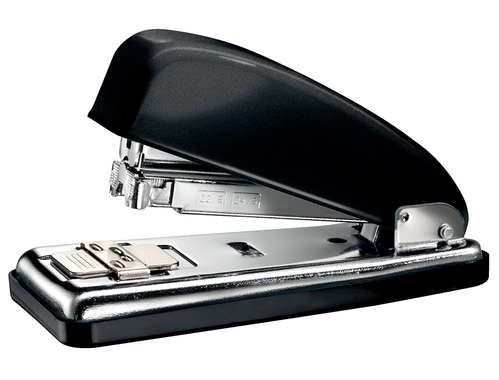 GRAPADORA PETRUS 226 CLASSIC WOW NEGRO METALIZADO CAPACIDAD 30 HOJAS EN BLISTER