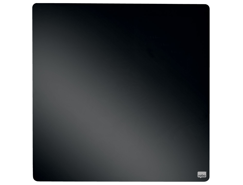 PIZARRA NOBO MAGNETICA PARA EL HOGAR COLOR NEGRO 36X36 CM