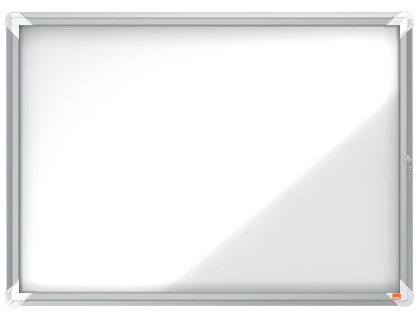 VITRINA DE ANUNCIO NOBO PREMIUM PLUS BLANCA MAGNETICA PARA EXTERIOR 8 X DIN A4 692X972X45 MM