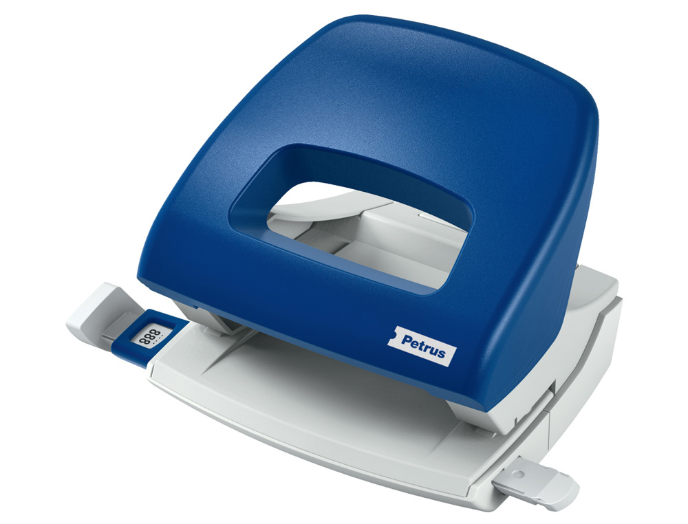 TALADRADOR PETRUS 80 COLOR AZUL CAPACIDAD 10 HOJAS