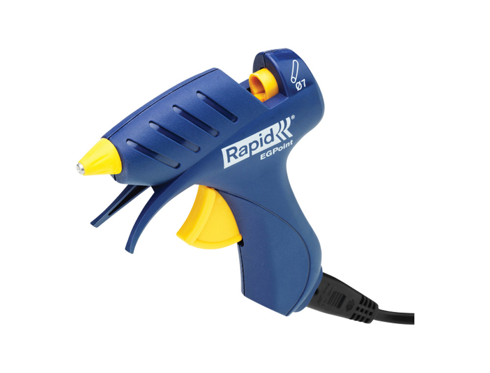 PISTOLA TERMOFUSIBLE RAPID EG POINT PARA BARRA DE 7 MM