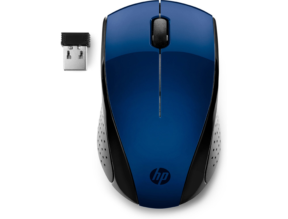 RATON HP 220 LUMIERE INALAMBRICO 1600 DPI 3 BOTONES COLOR AZUL