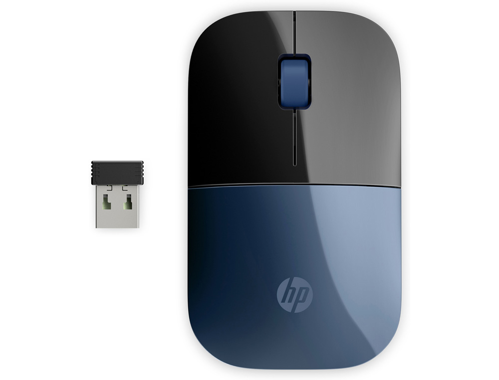 RATON HP Z3700 INALAMBRICO 1200 DPI 3 BOTONES COLOR AZUL