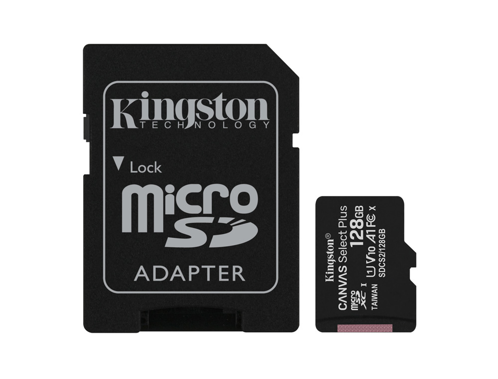 MEMORIA KINGSTON MICRO SDXC CANVAS 128GB