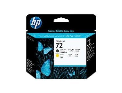 CONSUMIBLES HP INC CABEZAL NEGRO MATE Y AMARILLO HP 72