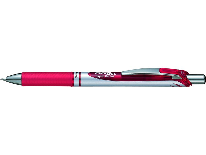 Roller Pentel ENERGEL 0,7 modelo BL77 rojo