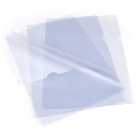 Caja de 100 dossier uero folio transparente PARDO