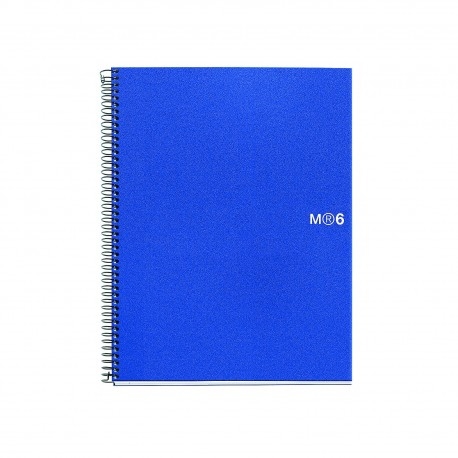 Libreta Notebook 6 azul A4, 150 hojas