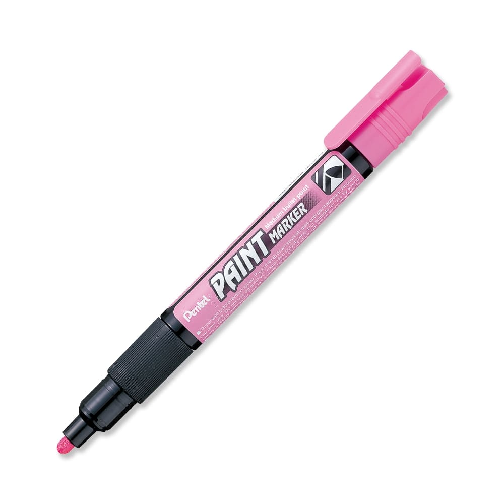 Marcador permanente Paint Marker Pentel rosa