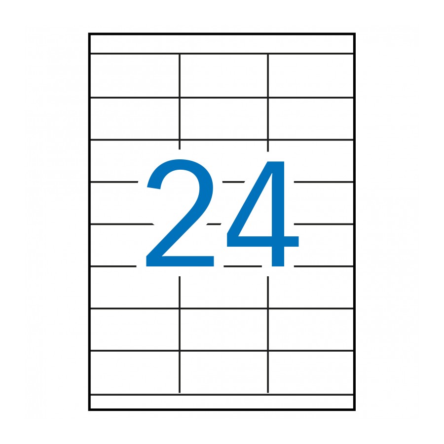 Etiquetas MULTI3 para imprimir c.rectos 70 x 35 (100 Hojas)