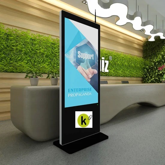 Ttem publicitario de 55 pulgadas interactivo Indoor