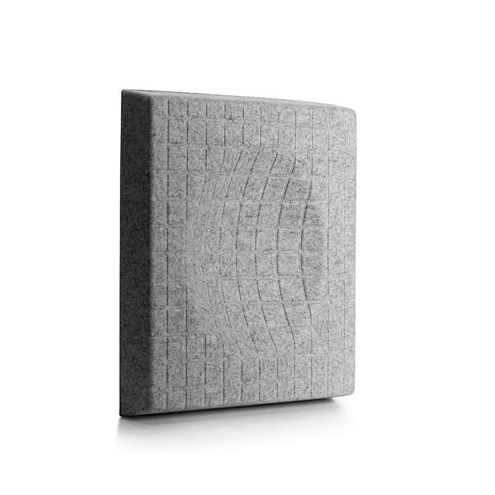 Panel acstico a pared, gris