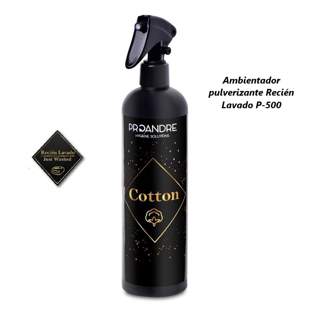 Ambientador pulverizante Fresh P-500, RECIEN LAVADO