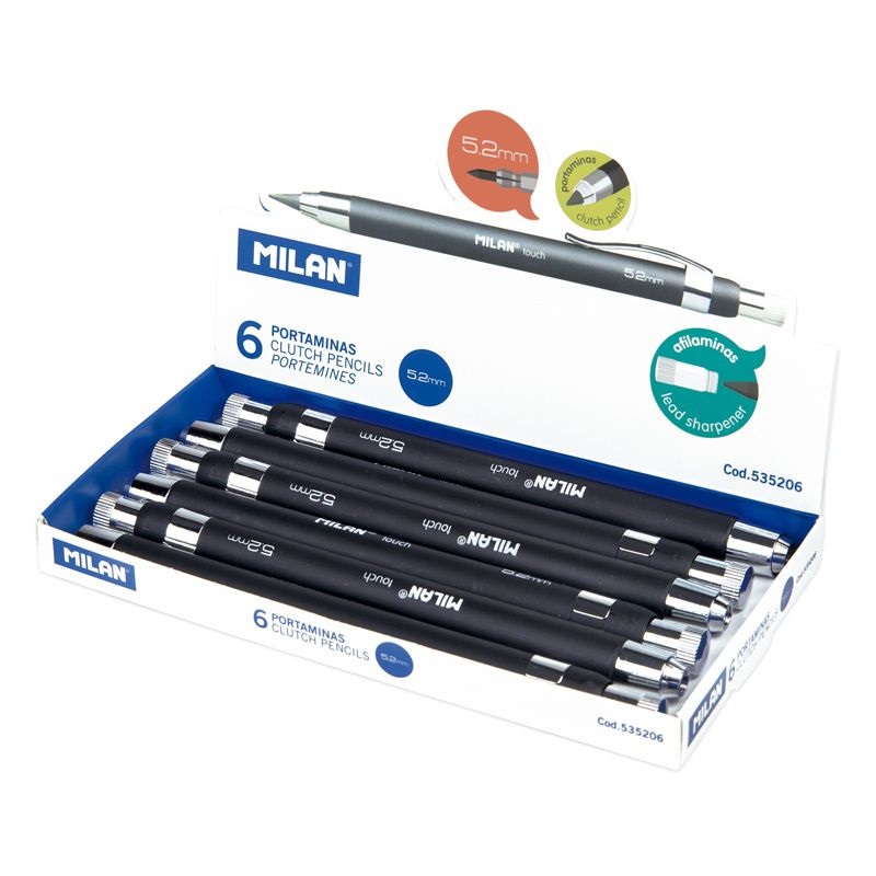 Portaminas Milan, profesional, mina de 5.2 mm