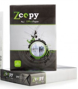 Papel blanco multifuncin A4 Zcopy