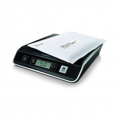 Bscula digital Dymo M5. Pesacartas metlico. Peso mximo 5 kilos