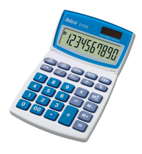 Calculadora de sobremesa Ibico 210X de 10 dgitos